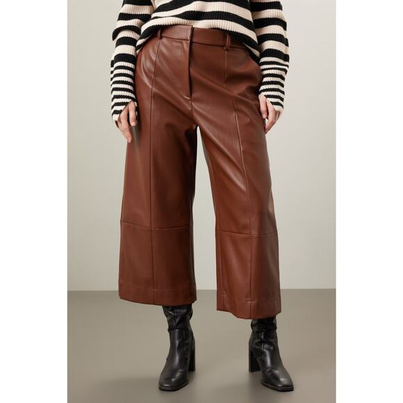 Jason Wu x RTR Wide Leg Vegan Leather Pants - Picture 6 of 11